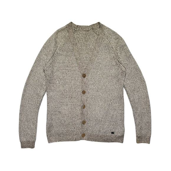 Silk Woven knit cardigan - Picture 1 of 5